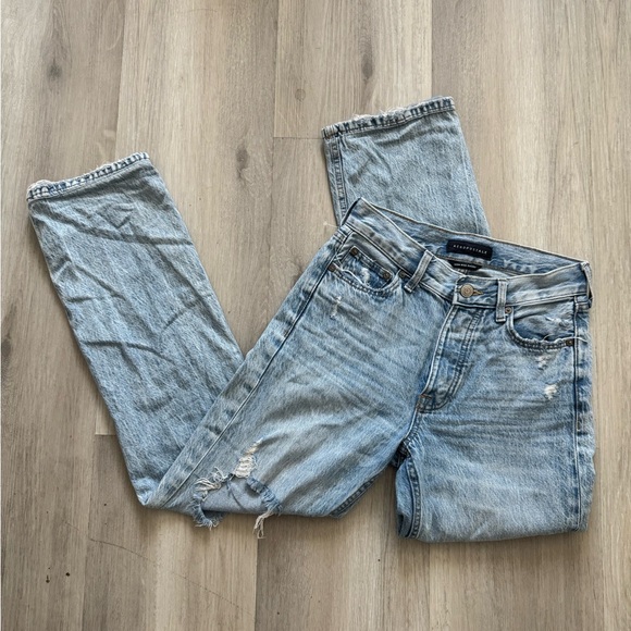 Aeropostale High Rise Baggy Jeans - Picture 1 of 4